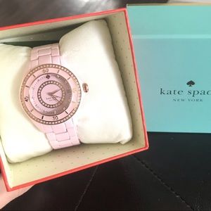 NWT Kate Spade Pink Ceramic Watch